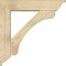 Ekena Millwork Legacy Traditional Rough Sawn Bracket w/ Offset Brace, Douglas Fir, 8"W x 38"D x 38"H BKT0806X38X38LEC01RDF - alternate 3